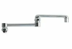 Budget 😍 Chicago Faucets 13 in. Double Joing Swing Spout, 2.2 gpm Polished Chrome ⌛