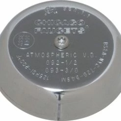 Cheapest ❤️ Chicago Faucets Vacuum Breaker Cover and Screw Kit Chrome 😍