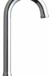 Wholesale 🎁 Chicago Faucets 3-1/2 in. High-Arch Gooseneck Swing Spout Polished Chrome 🌟