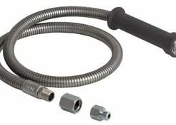 Promo 🤩 Chicago Faucets Hose or Handle Assembly in Stainless Steel 🛒