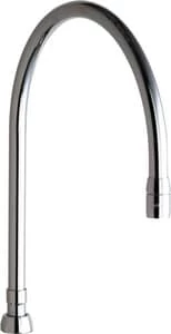 Promo ๐ Chicago Faucets 10 in. Gooseneck Swing Spout in Polished Chrome ๐ 3 Promo ๐ Chicago Faucets 10 in. Gooseneck Swing Spout in Polished Chrome ๐