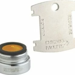 Promo 😉 Chicago Faucets 1.5 gpm Vandal Proof Aerator Pressure Compensating Softflo in Polished Chrome 🥰