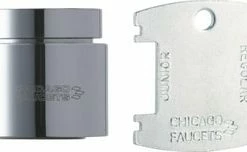 Deals 👏 Chicago Faucets 1.5 gpm Vandal Proof Outlet Pressure Compensating Laminar Flow in Polished Chrome 🎁