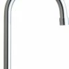 New 👍 Chicago Faucets B Type End Gooseneck Spout in Polished Chrome ✨