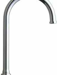 Best reviews of ⭐ Chicago Faucets 1-Hole Gooseneck Lavatory Spout in Polished Chrome 🧨