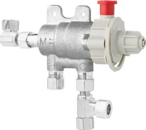 New ✨ Chicago Faucets Ecast® 3/8 in. Compression Thermostatic Valve 👏 3 New ✨ Chicago Faucets Ecast® 3/8 in. Compression Thermostatic Valve 👏