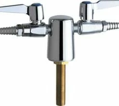 Budget 💯 Chicago Faucets Multiple Ball Valves Turret in Polished Chrome ⌛