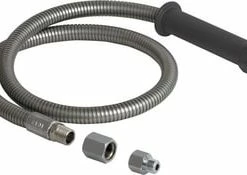 Best deal 🎁 Chicago Faucets 3/8 x 3/4 in. Stainless Steel Hose and Handle Assembly 👍