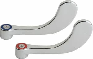 New ๐ฏ Chicago Faucets 4 in. Metal Handle in Chrome Plated ๐ฅ 3 New ๐ฏ Chicago Faucets 4 in. Metal Handle in Chrome Plated ๐ฅ