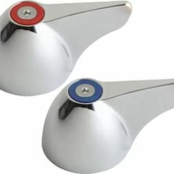 New 🥰 Chicago Faucets Canopy 2 in. Metal Handle in Polished Chrome 👏