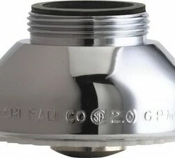 Best Sale 🔔 Chicago Faucets Male Inlet Multi-Stream Spray in Polished Chrome ✔️