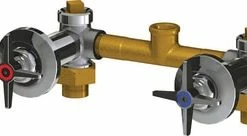 Discount 😍 Chicago Faucets Brass Handle in Polished Chrome 🥰