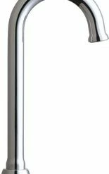 Coupon ⭐ Chicago Faucets 3-1/2 in. Brass Spout in Polished Chrome 🎉