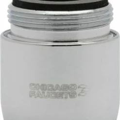 Brand new 👍 Chicago Faucets Male Inlet Pressure Compensating Flow Non-Aerating Outlet in Polished Chrome ✨