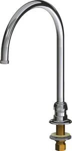 Outlet ๐ Chicago Faucets 8 in. Brass Spout in Polished Chrome โ 3 Outlet ๐ Chicago Faucets 8 in. Brass Spout in Polished Chrome โ