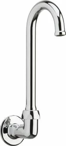 Deals 👍 Chicago Faucets Brass Wall Mount Spout in Polished Chrome 😍 3 Deals 👍 Chicago Faucets Brass Wall Mount Spout in Polished Chrome 😍