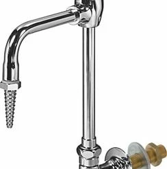 Hot Sale 👏 Chicago Faucets Wall Mount Single Ball Valve Wall Flange in Polished Chrome ⌛