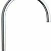 Flash Sale ⌛ Chicago Faucets 8 in. High-Arch Gooseneck Swing Spout Polished Chrome 🎁