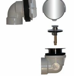 Wholesale 🔥 LSP Products Group Rapid Fit® Brass Lift & Turn Drain in Oil Rubbed Bronze 🤩