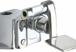 New ✔️ Chicago Faucets Single Supply Pedal Box with Short Pedal in Polished Chrome 🛒