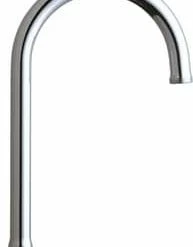 Outlet 🥰 Chicago Faucets 5-1/4 in. High-Arch Gooseneck Swing Spout Polished Chrome ✨